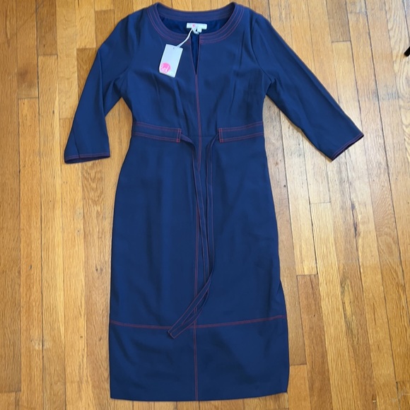 Boden Dresses & Skirts - Boden Women’s Lined Midi Dress in Navy, size 8